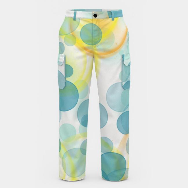 Preview: Cargohose mit Anton - Hose, lang oder kurz, bunt, 100% Polyester, Grösse S-5XL, fester Stoff, Normale Passform, Mischling, Mix, West Highland Terrier